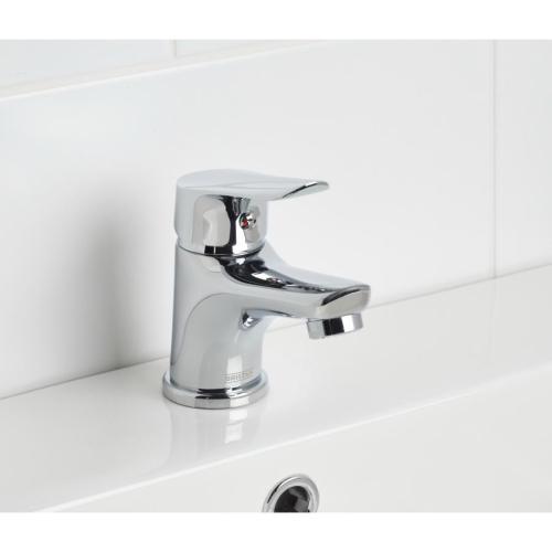 Bristan Aster Basin Mixer with Clicker Waste Chrome AST BAS C
